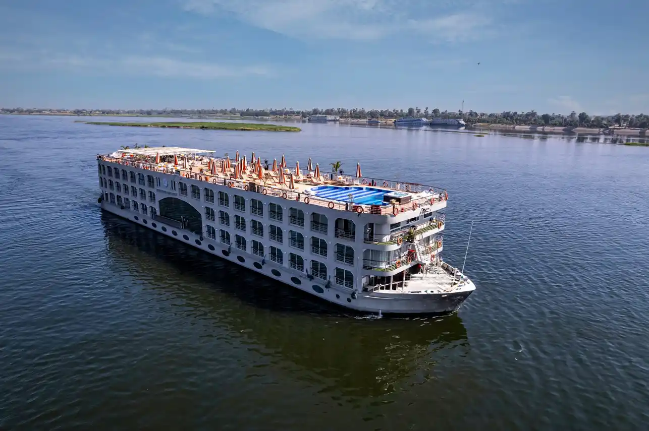 Exterior view of the Grand Mandarine Nile Cruise Nile cruise ship
